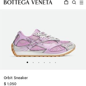 Bottega Veneta Women's Lilac Orbit Sneakers
